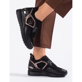 Scarpe sportive nere da donna nero 1