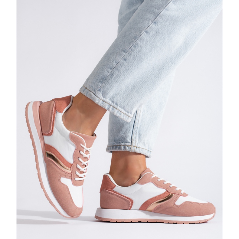 Scarpe sportive da donna, rosa 2