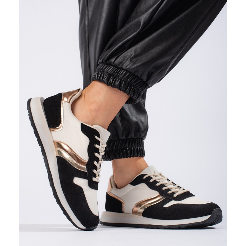 Scarpe sportive nere da donna nero 1