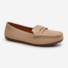Mocassini Classici da Donna Beige Chiaro Iramarie 1