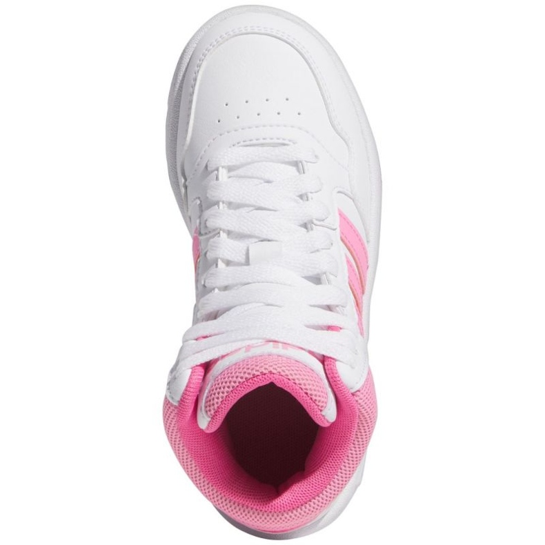 Scarpe Adidas Hoops 3.0 Mid K IG3716 bianca 1