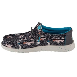 Hey Dude Ehi amico, scarpe Wally H2O Tropical M 40702-0HI nero 1