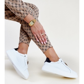 Sneakers Vinceza in pelle bianca bianco 1