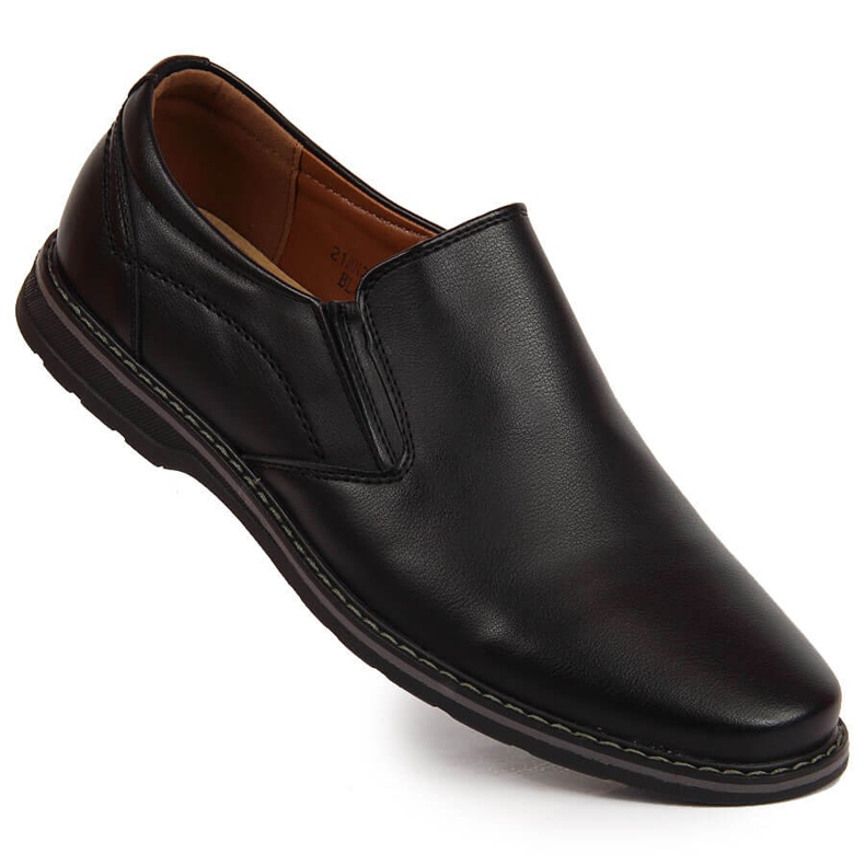 News Scarpe slip-on da uomo nere Novità nero 1