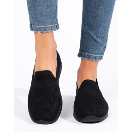 Scarpe da ginnastica slip on, nere nero 2