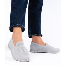Scarpe da ginnastica slip on, grigie grigio 1