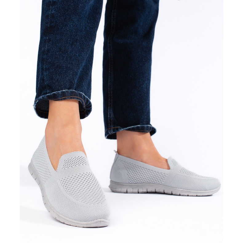 Scarpe da ginnastica slip on, grigie grigio 1