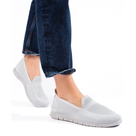 Scarpe da ginnastica slip on, grigie grigio 2