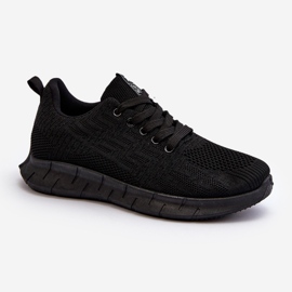 Scarpe sportive in tessuto da donna nere Kehope nero 2
