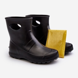 Stivali Wellington impermeabili da donna LEMIGO Garden 752 Neri nero 1