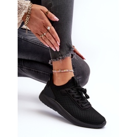 Sneakers Sportive da Donna 4F 4FRSS24FLOWF055 Nere nero 1