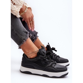 Sneakers Platform da Donna Nera Etnaria nero 1