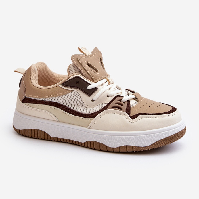 Sneakers Platform da Donna Marrone Etnaria 2