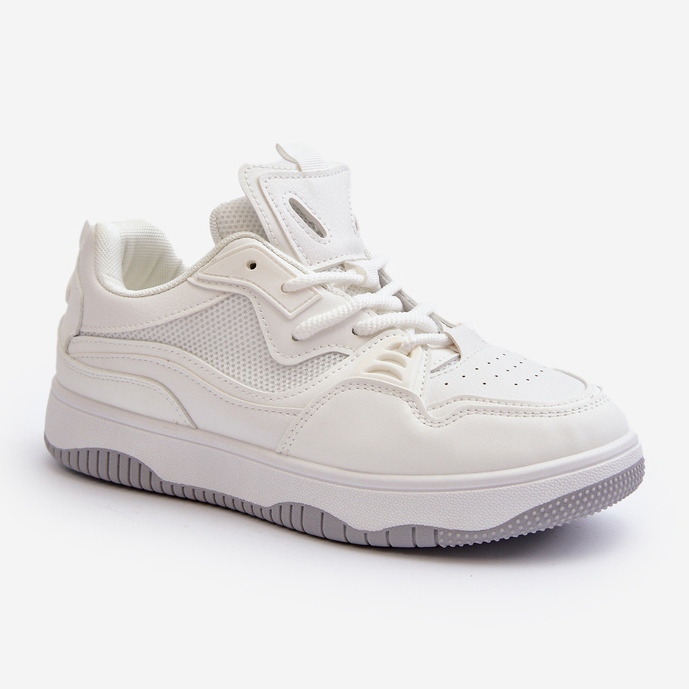 Sneakers Platform da Donna Bianco Etnaria bianca 2