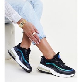 Sneaker nere con ologramma Jelek nero 1