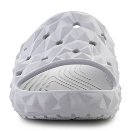 Infradito Crocs Classic Geometric Slide V2 W 209608-1FT grigio 1