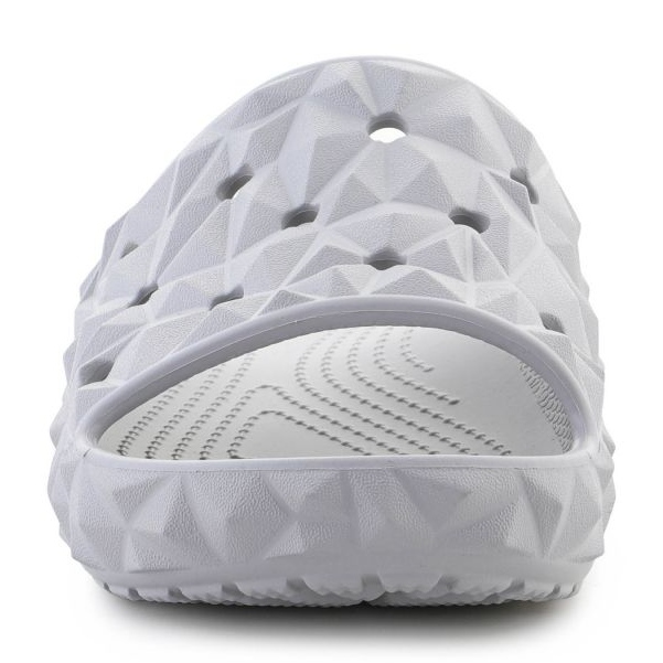 Infradito Crocs Classic Geometric Slide V2 W 209608-1FT grigio 1