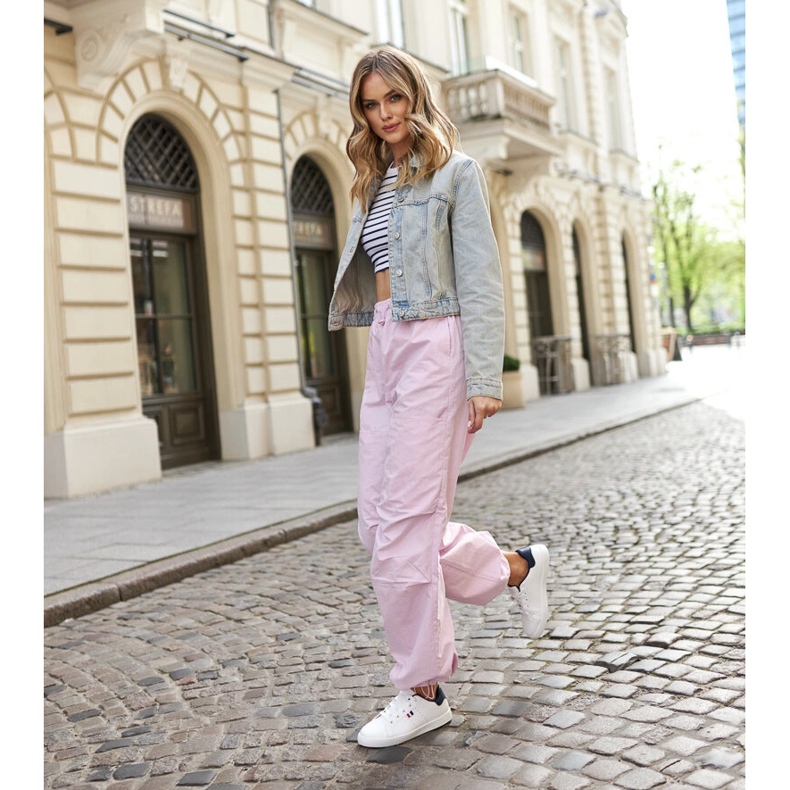 Sneaker Gioya in ecopelle bianca 2