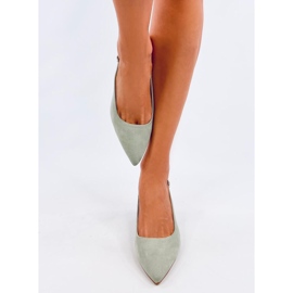 Décolleté con tacco aperto Soheil Green verde 2