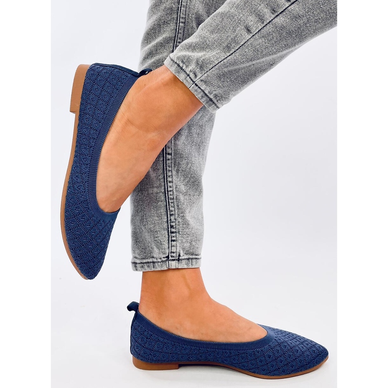Balart Ballerine a calzino blu mandorla 2