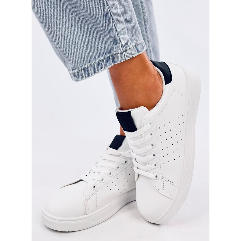 Sneakers Helary BIANCO/NERO da donna 2