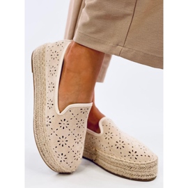 Espadrillas Rigois Beige traforate 2