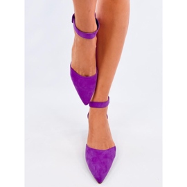 Décolleté con tacco basso Dacrem LT.PURPLE viola 1