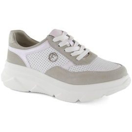 Filippo W PAW531A scarpe sportive in pelle, bianche bianca 1