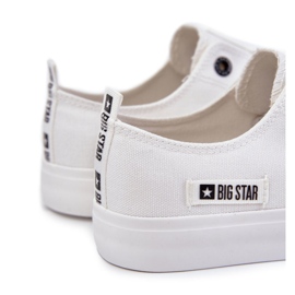 Sneakers a basso materiale maschile Big Star KK174006 White bianca 1