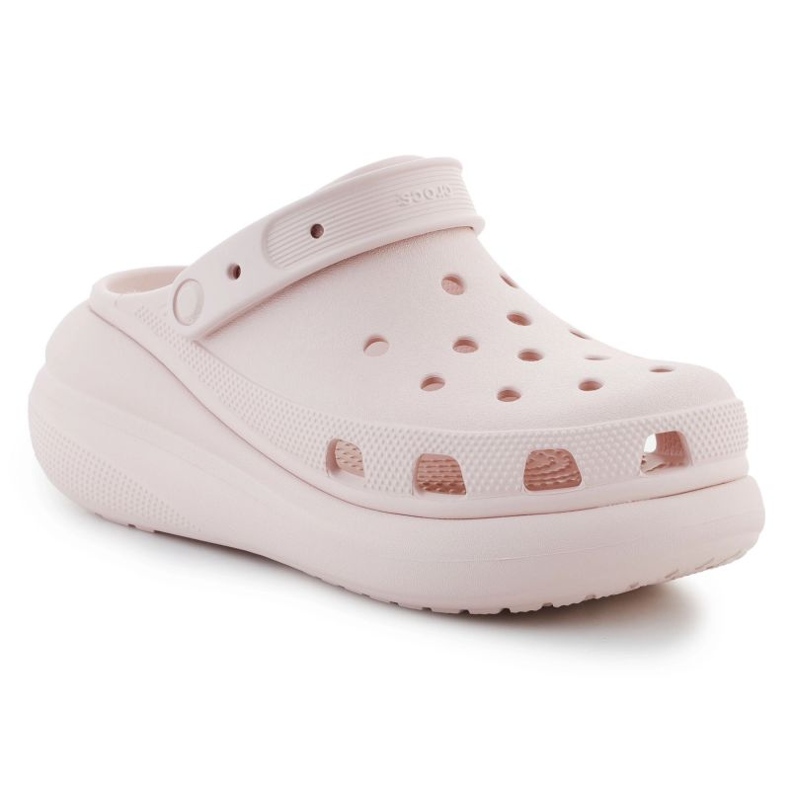 Infradito Crocs Classic Crush Clog 207521-6UR rosa 1