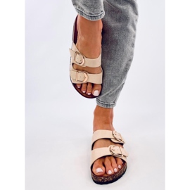 Scholki Byrd Pantofole in sughero beige 1