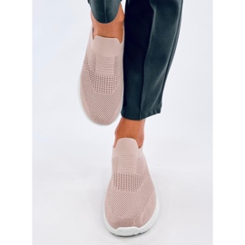 Suare Scarpe sportive a calzino rosa 1