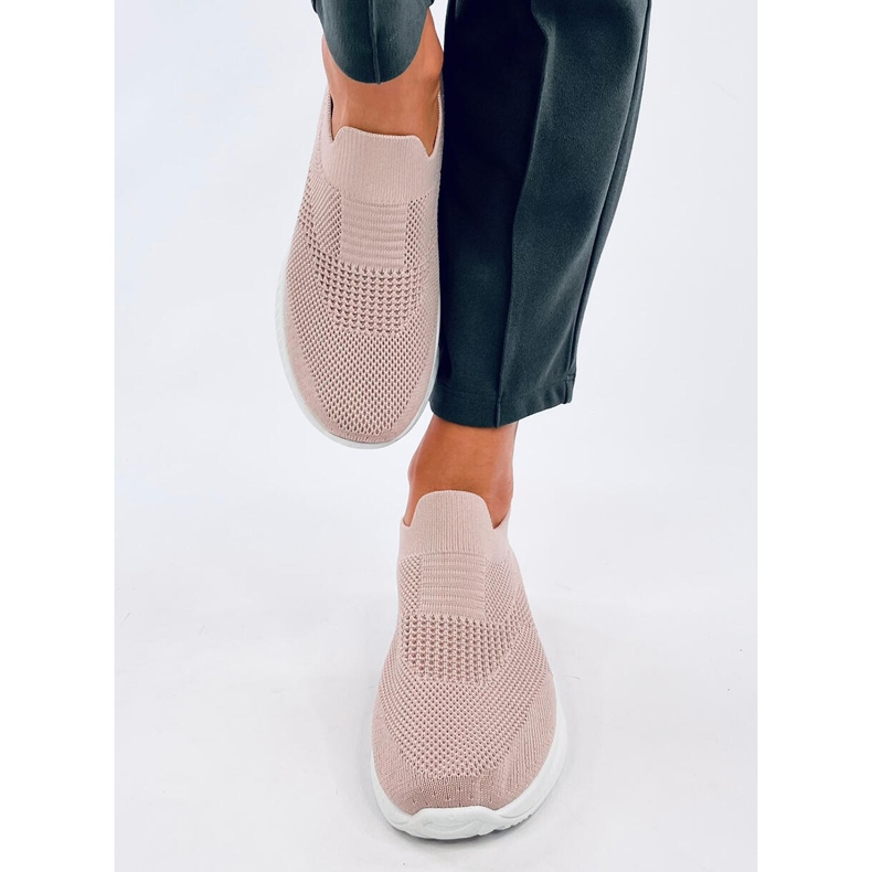 Suare Scarpe sportive a calzino rosa 1