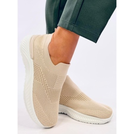 Suare Scarpe sportive a calzino beige 2