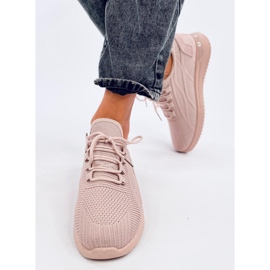 Guelfi Scarpe sportive a calzino rosa 1
