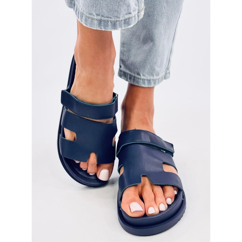 Ciabatte da donna Blu Tawny 1