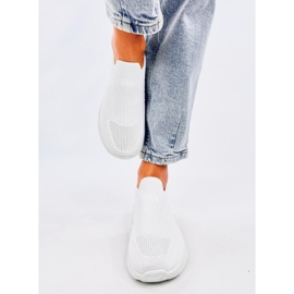 Fourny Scarpe sportive a calzino bianche bianca 1