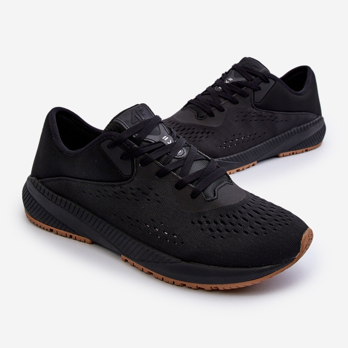Scarpe Sportive da Uomo 4F 4FRSS24FSPOM055 Nere nero 1