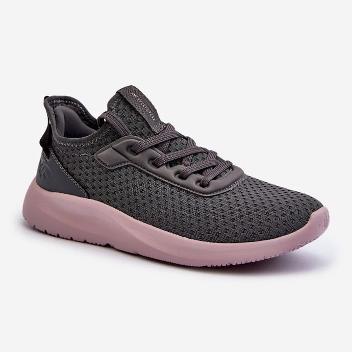 Scarpe Sportive da Donna Sneakers 4F 4FRSS24FLOWF055 Grigio Scuro 2