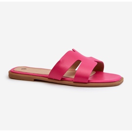 Infradito piatte da donna con ritagli Fucsia Fiviama rosa 1