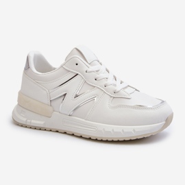 Sneakers da Donna Realizzate in Ecopelle Bianca Kaimans 1