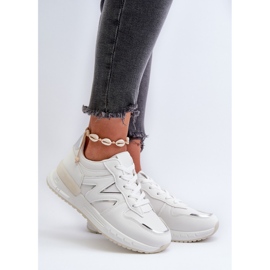 Sneakers da Donna Realizzate in Ecopelle Bianca Kaimans 2