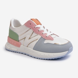 Sneakers da Donna Realizzate in Eco Pelle Kaimans Multicolor multicolore 1