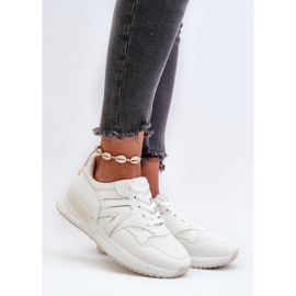 Sneakers da Donna Realizzate in Eco Pelle Bianca Vinelli 2