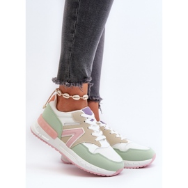 Sneakers da Donna Realizzate in Eco Pelle Multicolor Vinelli multicolore 2