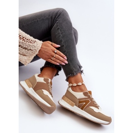 Sneakers da Donna Realizzate in Eco Pelle Marrone Vinelli 1