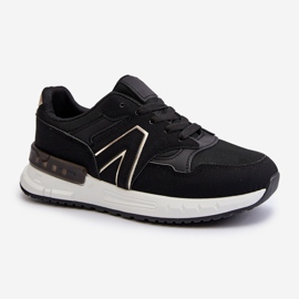 Sneakers da Donna Realizzate in Eco Pelle Nera Vinelli nero 1