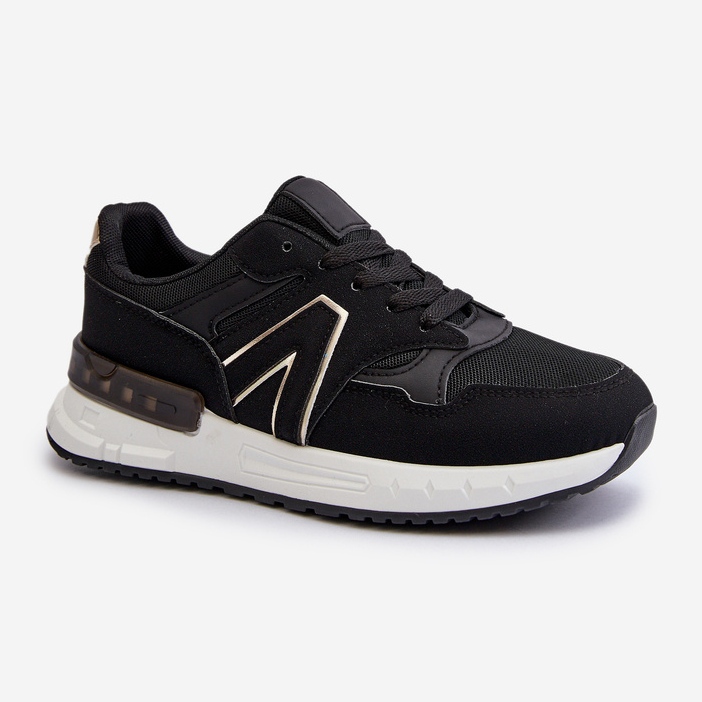 Sneakers da Donna Realizzate in Eco Pelle Nera Vinelli nero 1