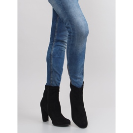 Tacchi alti autunnali A921 neri nero 2