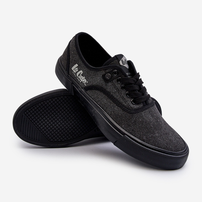 Scarpe da ginnastica da uomo Lee Cooper LCW-24-02-2150 Nere nero 1